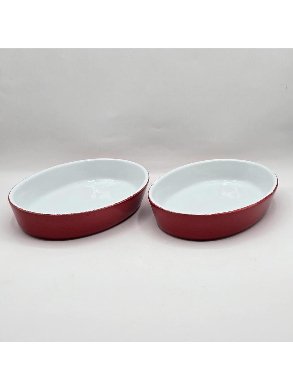 Emile Henry Red Oval Gratin/Baking Dishes